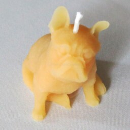 Puppy Dog 100% Pure Beeswax Candle/Handcrafted in Usa All Natural Gift Doggy Animal Lover Pup Pooch Canine Candles Boxer - thumbnail 2