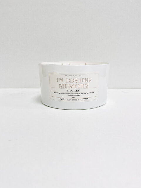 Loving Memory Candle, in Forever Our Hearts, Sorry For Your Loss, Sympathy With Sympathy - image 1
