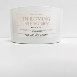 Loving Memory Candle, in Forever Our Hearts, Sorry For Your Loss, Sympathy With Sympathy - thumbnail 2