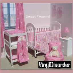 Sweet Dreams - Vinyl Wall Decal Quotes Sticker Girlsbedroom10Et - thumbnail 1