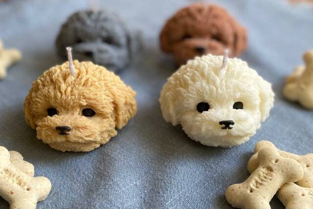 Dog Candle Gift Set. Cute For Owner & Lover - image 1