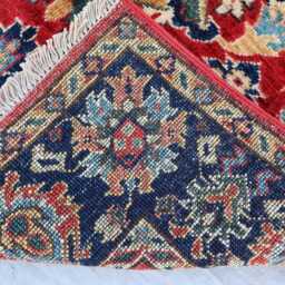 3'4x4'9 Afghan Luxury Design Rug, New Kazak Brand Farmhouse Handmade Medallion Wool Area Bedroom Livingroom Office D??cor Rug - thumbnail 4
