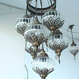 Chandelier Lamp, Light, Morocco Light, Morocco Lighting, Turkish Light, Morocco Lamp, Morocco Pendant, Morocco Lantern, Turkey Lamp - thumbnail 4
