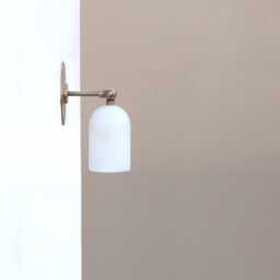 Brass Wall Sconce Light - Light- With Alabaster Shade, Ul Listed, No.0491 - thumbnail 3