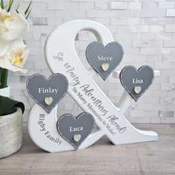 Established Family Sign, Plaque, Name 40Th Birthday Gift For Women, Wife Gifts From Kids, Mothers Day Mummy - thumbnail 3