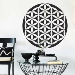 Flower Of Life Mandala Wall Stencil - Mandala Wall Stencil Large For Painting Better Than Decals - thumbnail 2