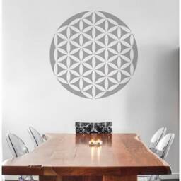 Flower Of Life Mandala Wall Stencil - Mandala Wall Stencil Large For Painting Better Than Decals - thumbnail 3