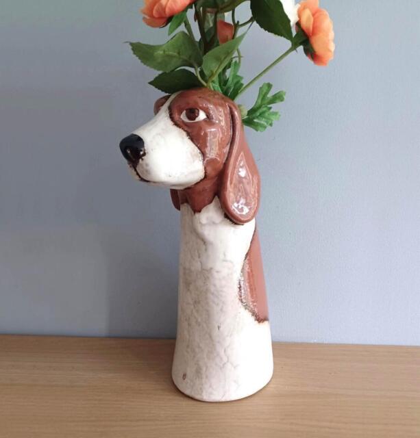 Basset Hound Novelty Ceramic Dog Vase Gift by Etsy | uFurnish.com