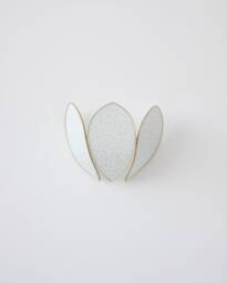 Glacier Flower Wall Light & Gold Polka Dots