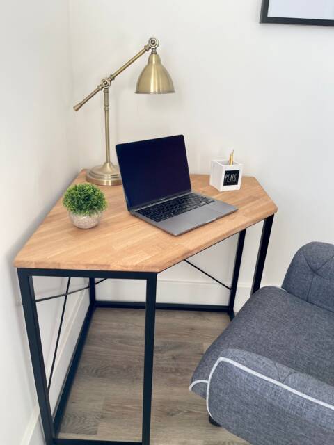 Oak Office Corner Desk - image 1