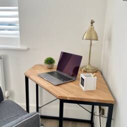 Oak Office Corner Desk - thumbnail 3