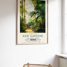 Kew Gardens Print, London Botanical William Morris Poster, Vintage Wall Art, Floral A1/A2/A3/A4 - thumbnail 2