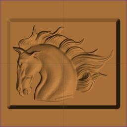Oak Shelf - Custom Carving Of Rose, Horse, Eagle Or Your Special Item 14005 Orders Only - thumbnail 3