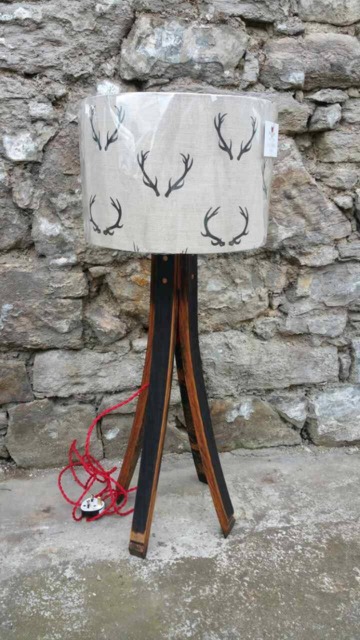 Whisky Barrel Medium Lamp