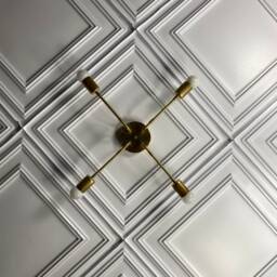 Marka Modern 4 Light Mid Century Semi Flush - thumbnail 3