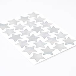Star Wall Decals Neutral Nursery Decor, PVC-Free Paper Stickers - thumbnail 3