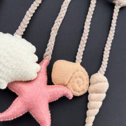 Ocean Play Gym Toys Set Hanging Nautical Activity Centre Accessory - thumbnail 3