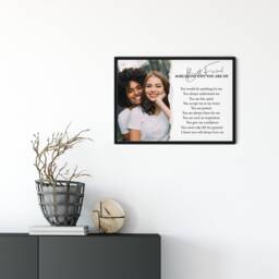 10 Reasons Why You Are My Best Friend, Personalised Friend Birthday Gift, Wall Art Print, Gift For - thumbnail 3