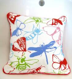 Butterfly & Friends - Insects Scatter Cushion/Throw Pillows - thumbnail 1