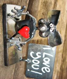 "Romantic Mouse Saying ""I Love You" - thumbnail 1