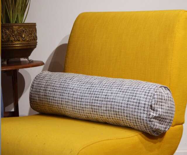 Bolster 50x18cm - Handmade in France Upholstery Fabric - image 1