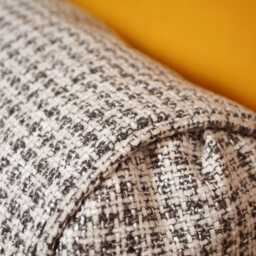 Bolster 50x18cm - Handmade in France Upholstery Fabric - thumbnail 3