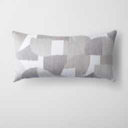 Bauhaus Burnt Orange Pillow Cover Modern Geometric Jacquard Cushion - thumbnail 4