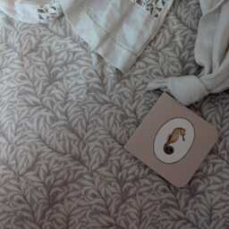William Morris Fitted Crib Sheet Custom Mini For Nestig, Bloom Alma, Bassinet Willow Bough Changing Pad Cover Neutral Nursery - thumbnail 2