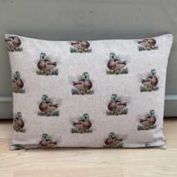 Mallard Duck Game Birds Linen Cushion Cover Country Animals Home Decor - thumbnail 2