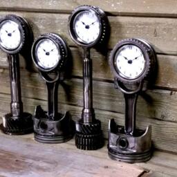 Custom Steel Gear Clocks - thumbnail 2