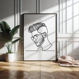 Barber Definition Print Set - 3 Barbers Posters - Haircut Shop Decor Men's Hairdresser Artwork Hairstylist Salon Wall Art Gift Picture - thumbnail 3