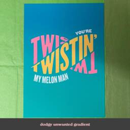 A4 Wonky Prints Sale - Seconds & Samples #2 Lyrics Music A5 Wall Art Poster Print Gift - thumbnail 2