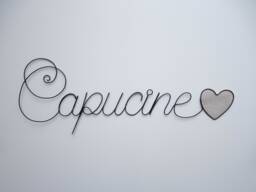 Customizable Wire Name, First Name With Star, Writing, Wall Decoration, Children's Room Decoration - thumbnail 1