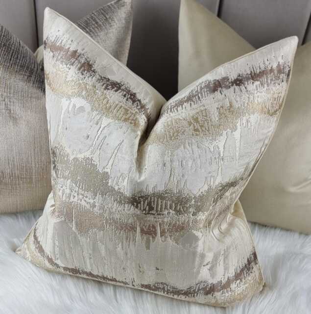 Aztec Inca Cream - Natural Mocha Cushion Cover, Inca Decorative Pillow Design, , Sofa Throw & Bed Cover - image 1