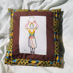 African Embroidered Pillows - thumbnail 3