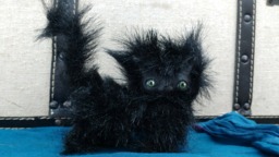 "Cat Bjd Blythe Prop Art Plush Can Be Customized ""Sasquatch"" Style" - thumbnail 1