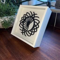 Kinetic Art ??? Handmade Sculpture Machine Wooden 3D Wall - thumbnail 2