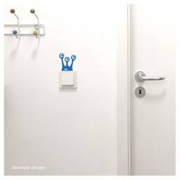 Monster Sticker Light Switches Wall Stickers Monsters Tattoos Nursery Decals Children Illustration Baby Room Decor - thumbnail 3