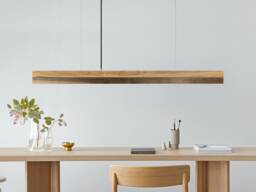 Pendant Lamp - Oak Wood & Walnut Dining Room Gantlights Led - thumbnail 1