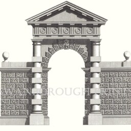 Architectural Drawings. Wall Art Print. Classic Art. Poster Garden Folly Architecture Architect Gift. Building - thumbnail 3