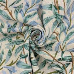 Custom Made William Morris Willow Bough Seaspray Blackout/Lining Curtains 3 - thumbnail 3