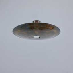 Mid Century 1950S Brass Sputnik Chandelier Flush Mount Ufo Ceiling Light Kalmar Stilnovo Modern Italian Fixture - thumbnail 2