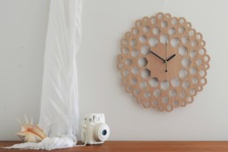 Wall Clock - Wood Clock, Anniversary Gift, Hanging Living Room Home Decoration, Silent Clocks For - thumbnail 1