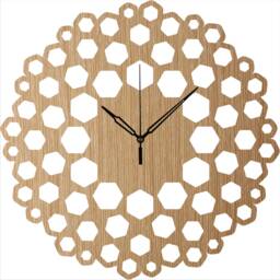 Wall Clock - Wood Clock, Anniversary Gift, Hanging Living Room Home Decoration, Silent Clocks For - thumbnail 2