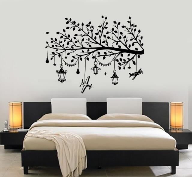 Wall Vinyl Decal Kids Room Branch With Toys Children Nursery Decor Mural Art 1450Dz - image 1