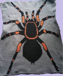 Tarantula Crochet Pattern Only Blanket - thumbnail 3