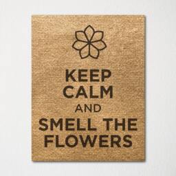 Keep Calm & Smell The Flowers - Fine Art Print Choice Of Color Purchase 3 Receive 1 Free Custom Prints Available - thumbnail 3