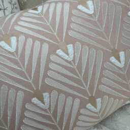 "Pink Art Deco Cushion Cover, Lumbar Pillow Cover 12"" X 20" - thumbnail 2