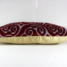 Velvet Ikat Pillow - thumbnail 2