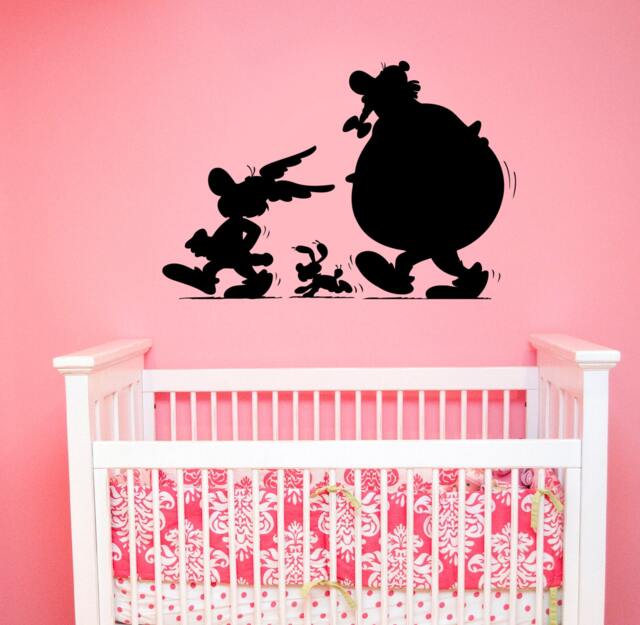 Asterix & Obelix Wall Sticker Vinyl Decal Gift Comics Movie Art Decorations Home Housewares Kids Room Bedroom Nursery Decor Poster Aab1 - image 1